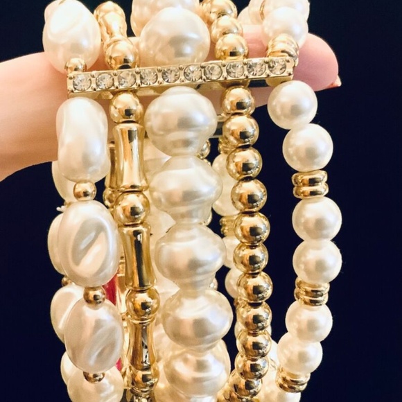Lilly Pulitzer BRACELET NWT PEARL KISMET BEADED ⭐️  Stretch STUNNING!  ⭐️ - Picture 13 of 13